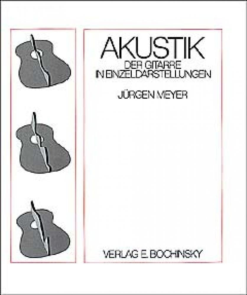 Akustik der Gitarre in Einzeldarstellungen book