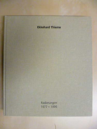 Ekkehard Thieme: Radierungen 1977-1996 Books