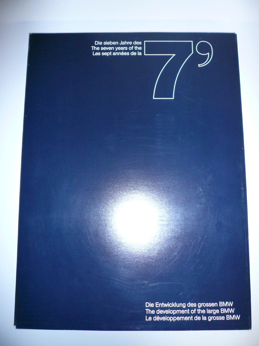 Die sieben Jahre des 7 E32 – die Entwicklung der grossen BMW - BMW-Edition - alles komplett im Originalschuber (47x35 cm) Books