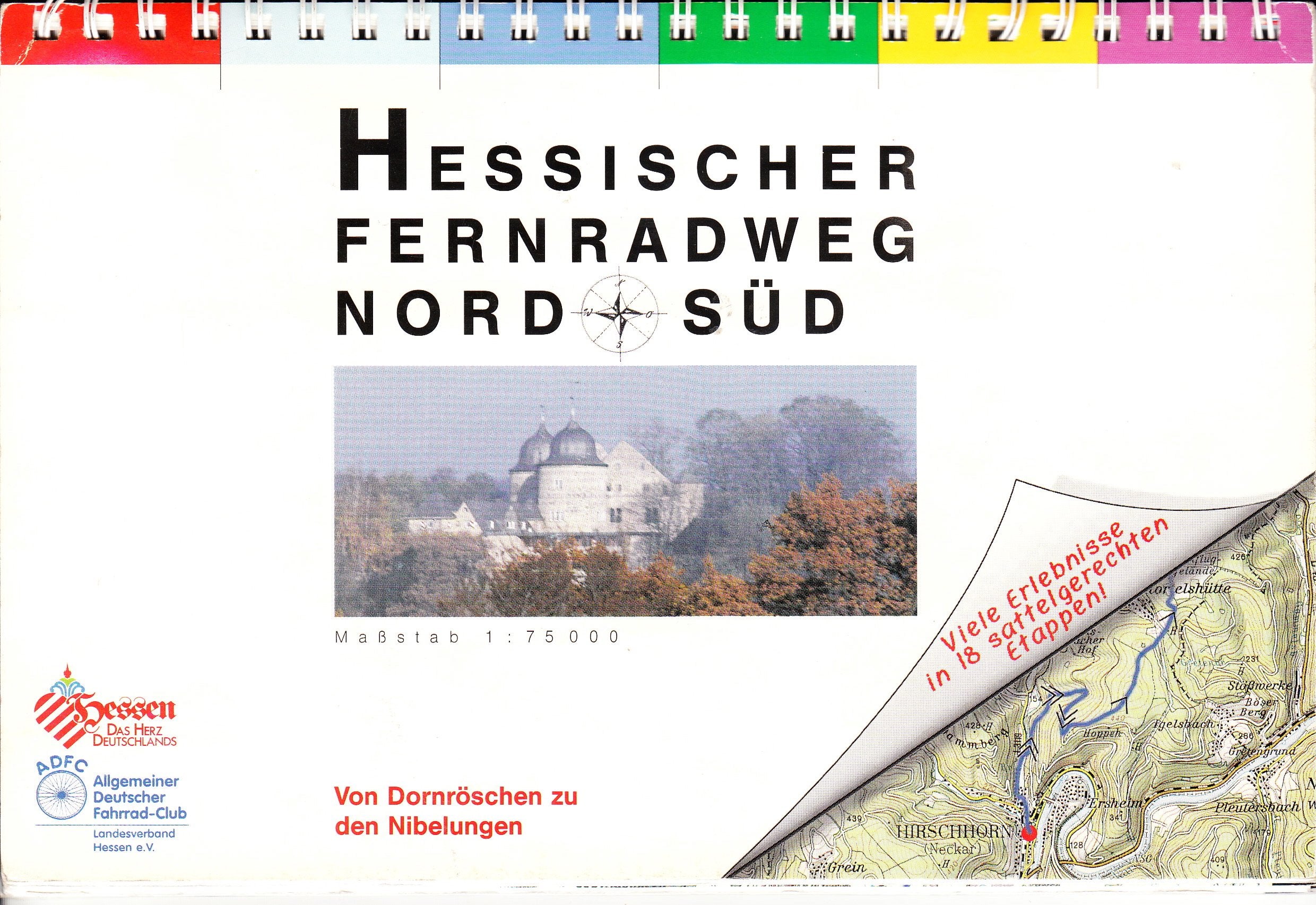 Hessischer Fernradweg Nord-Süd (R4): Von Dornröschen zu den Nibelungen Hiking & Cycling