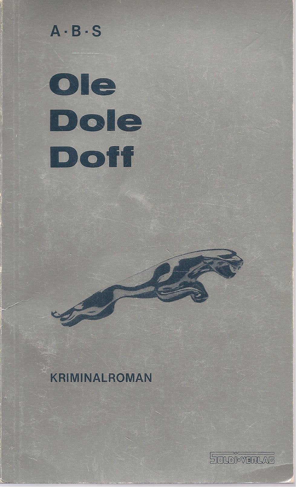 Ole Dole Doff (5325 080). Kriminalroman Books