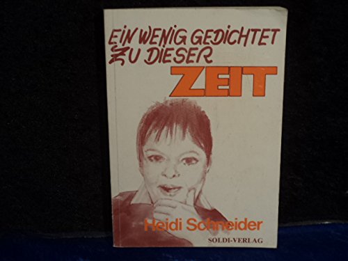 Ein wenig gedichtet zu dieser Zeit Books