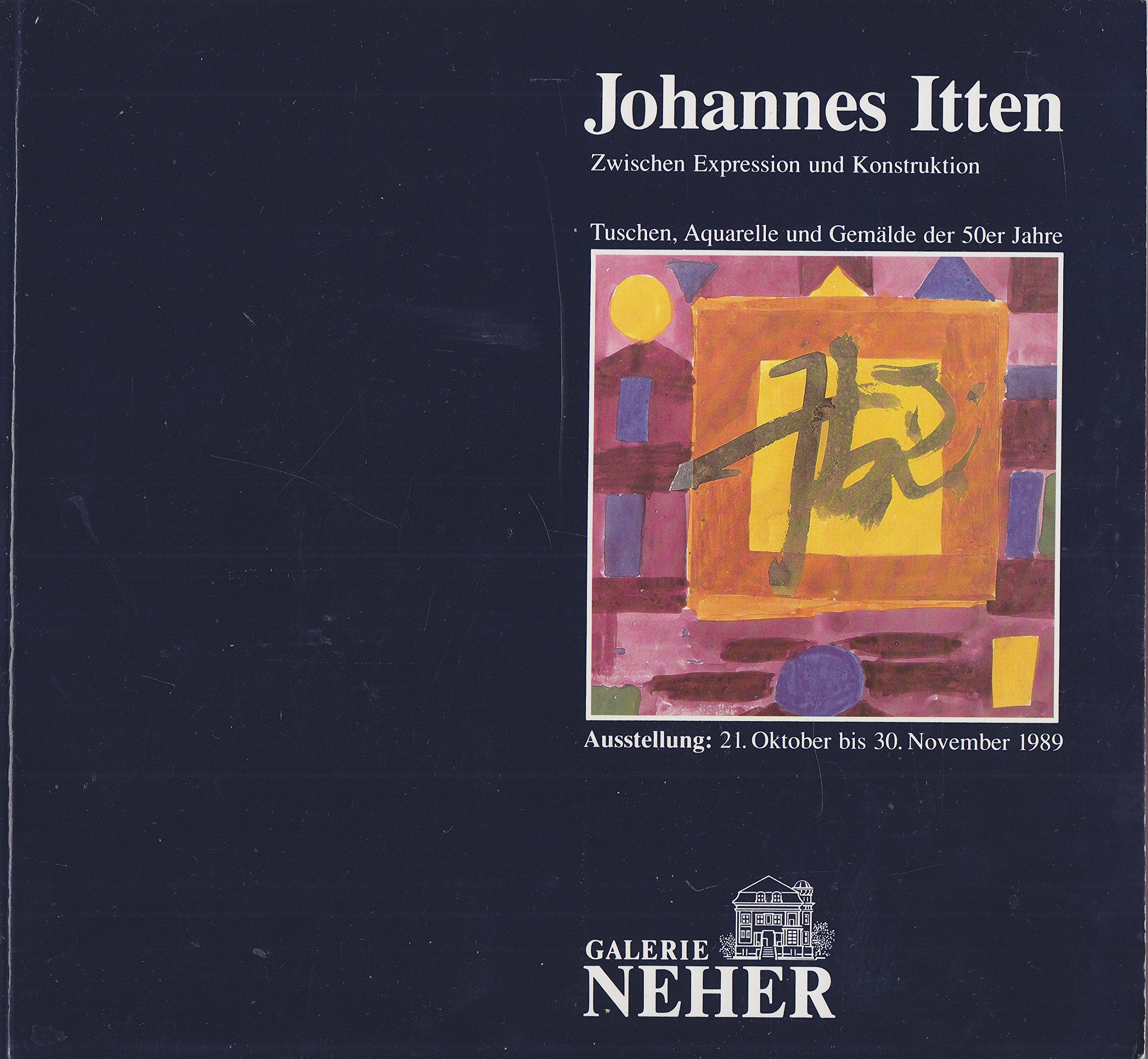 Johannes Itten. Zwischen Expression und Konstruktion. Tuschen, Aquarelle und Gemälde Books