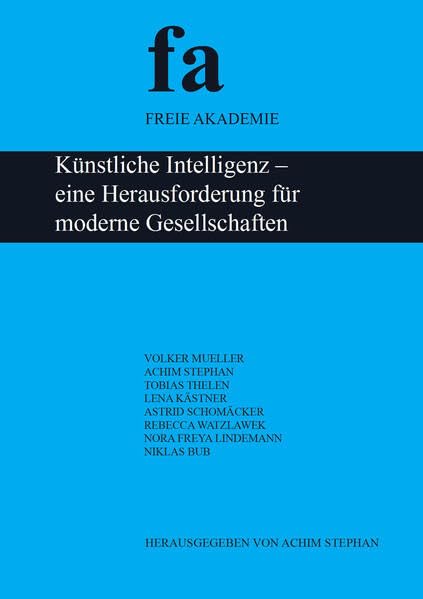 Künstliche Intelligenz: eine Herausforderung für moderne Gesellschaften Computer Science
