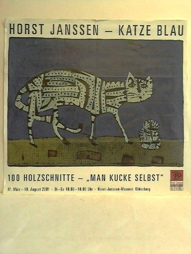Product Image: Katze blau: 100 Holzschnitte