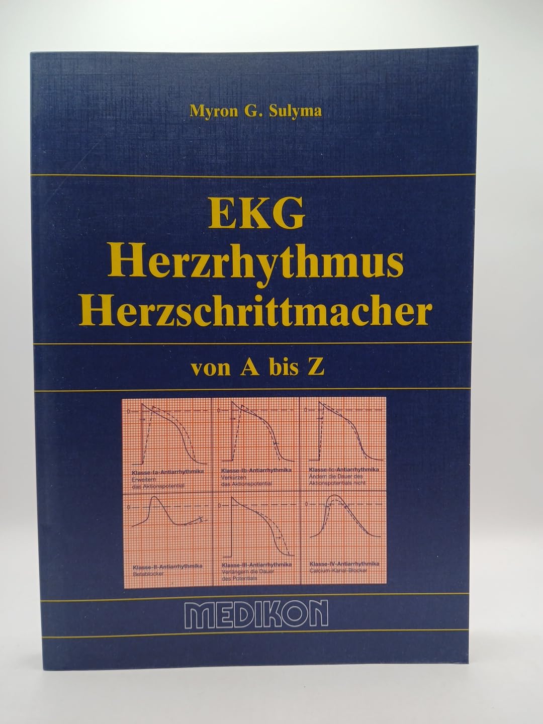 EKG Herzrhythmus Herzschrittmacher Band I A-D Medicine