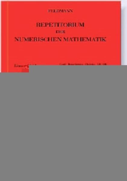 Product Image: Repetitorium der Numerischen Mathematik