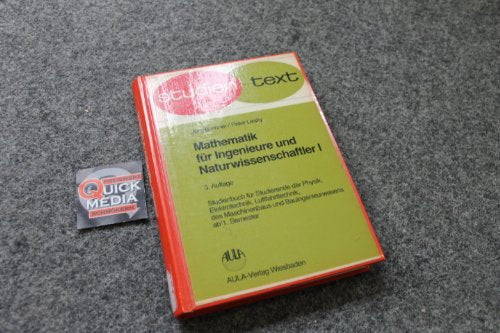 Mathematik für Ingenieure und Naturwissenschaftler. Studienbuch für Studierende der Physik, Elektrotechnik, Luftfahrttechnik, Maschinenbaus und ... für Ingenieure und Naturwissenschaftler, Bd.1 Media & Communication Books