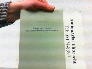 Ämter und Dienste in den frühchristlichen Gemeinden book
