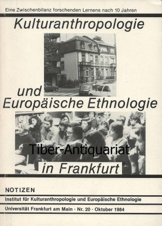 Kulturanthropologie und Europäische Ethnologie in Frankfurt. Eine Zwischenbilanz forschenden Lernens nach 10 Jahren Books
