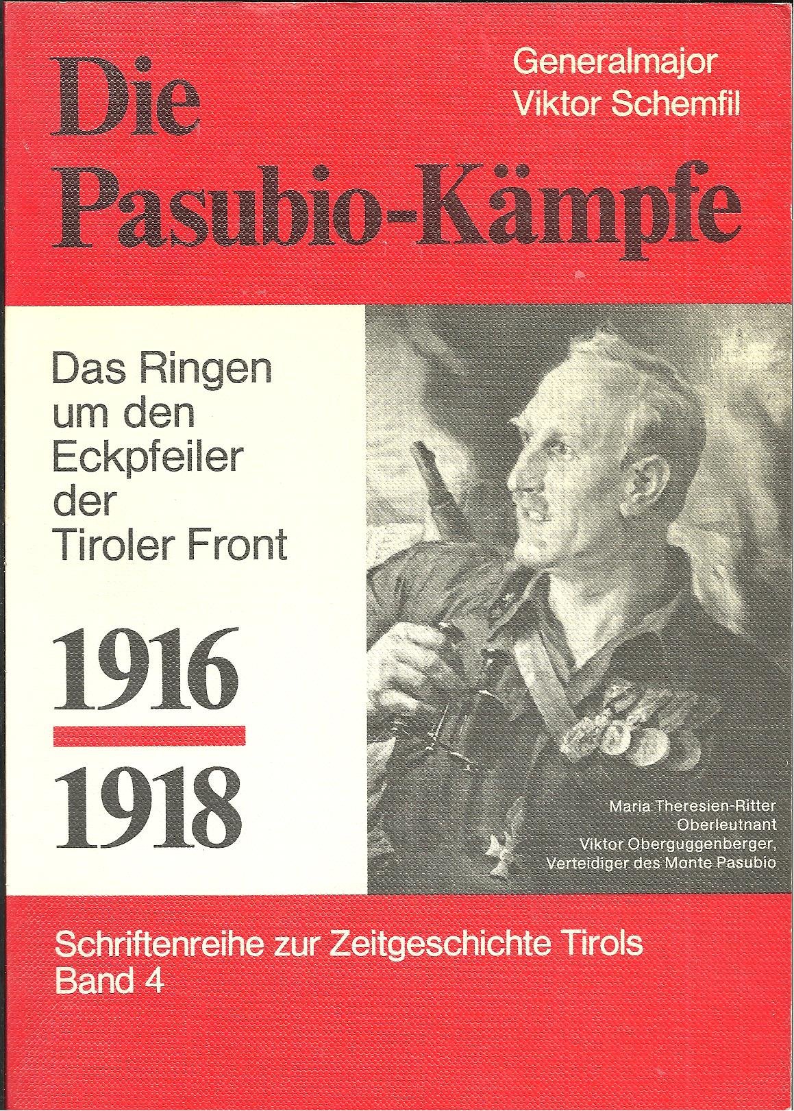 Die Pasubio-Kämpfe 1916-1918: Das Ringen um den Eckpfeiler der Tiroler Front Politics & History