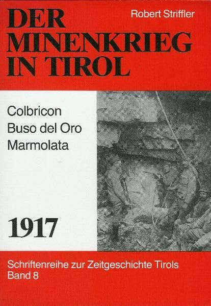 Der Minenkrieg in Tirol - 1917: Colbricon-Buso del Oro - Marmolata (Livre en allemand) book