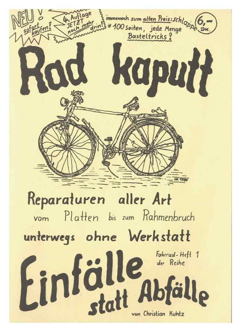 Rad kaputt: Reparaturen aller Art, vom Platten bis zum Rahmenbruch, unterwegs ohne Werkstatt Leisure & Fun