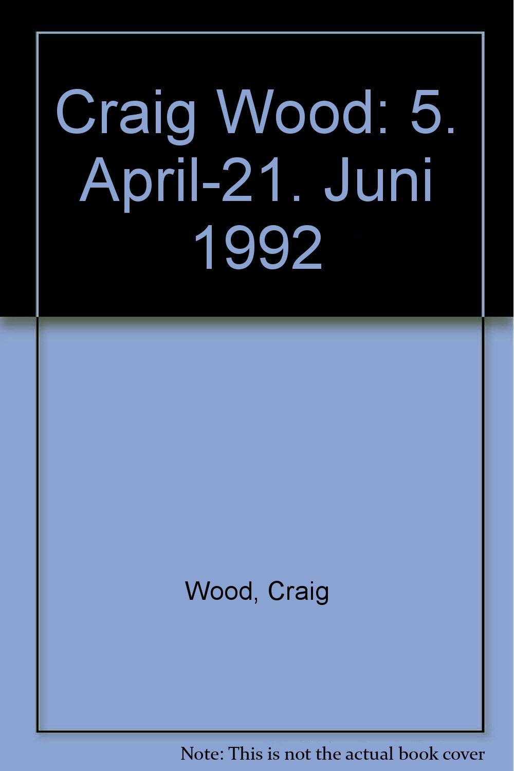 Craig Wood: Katalog der Ausstellung im Städtischen Museum Abteiberg Mönchengladbach. Dt. /Engl. Film, Art & Culture