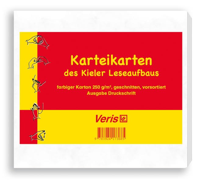Kieler Leseaufbau. Wörter- und Spielekartei: geschnitten und vorsortiert Study Guides