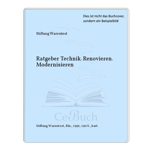 Ratgeber Technik. Renovieren. Modernisieren Books