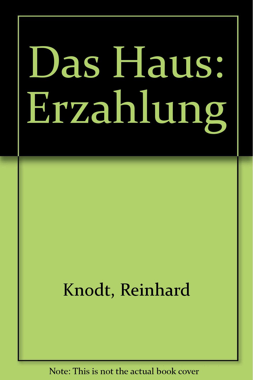 Das Haus: Erzählungen Books