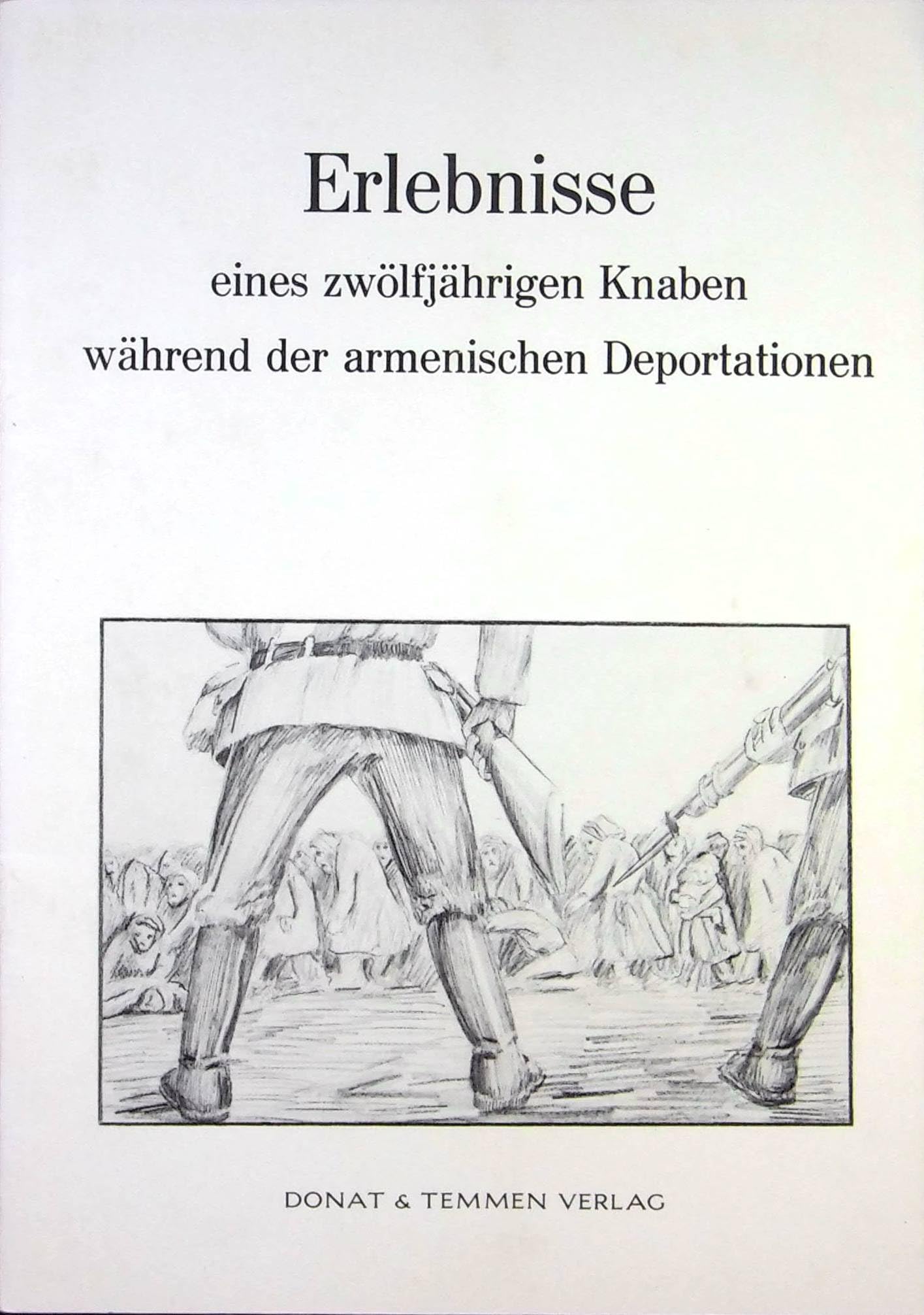 Erlebnisse eines zwölfjährigen Knaben während der armenischen Deportationen: Aufgezeichnet nach dem mündlichen Bericht des Knaben Books