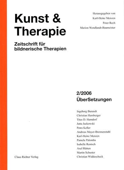 Übersetzungen (Kunst & Therapie: Zeitschrift für bildnerische Therapien) Health, Nutrition & Fitness