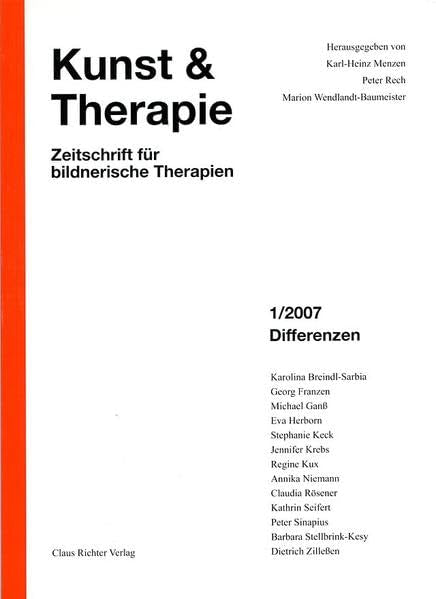 Differenzen (Kunst & Therapie: Zeitschrift für bildnerische Therapien) Health, Nutrition & Fitness