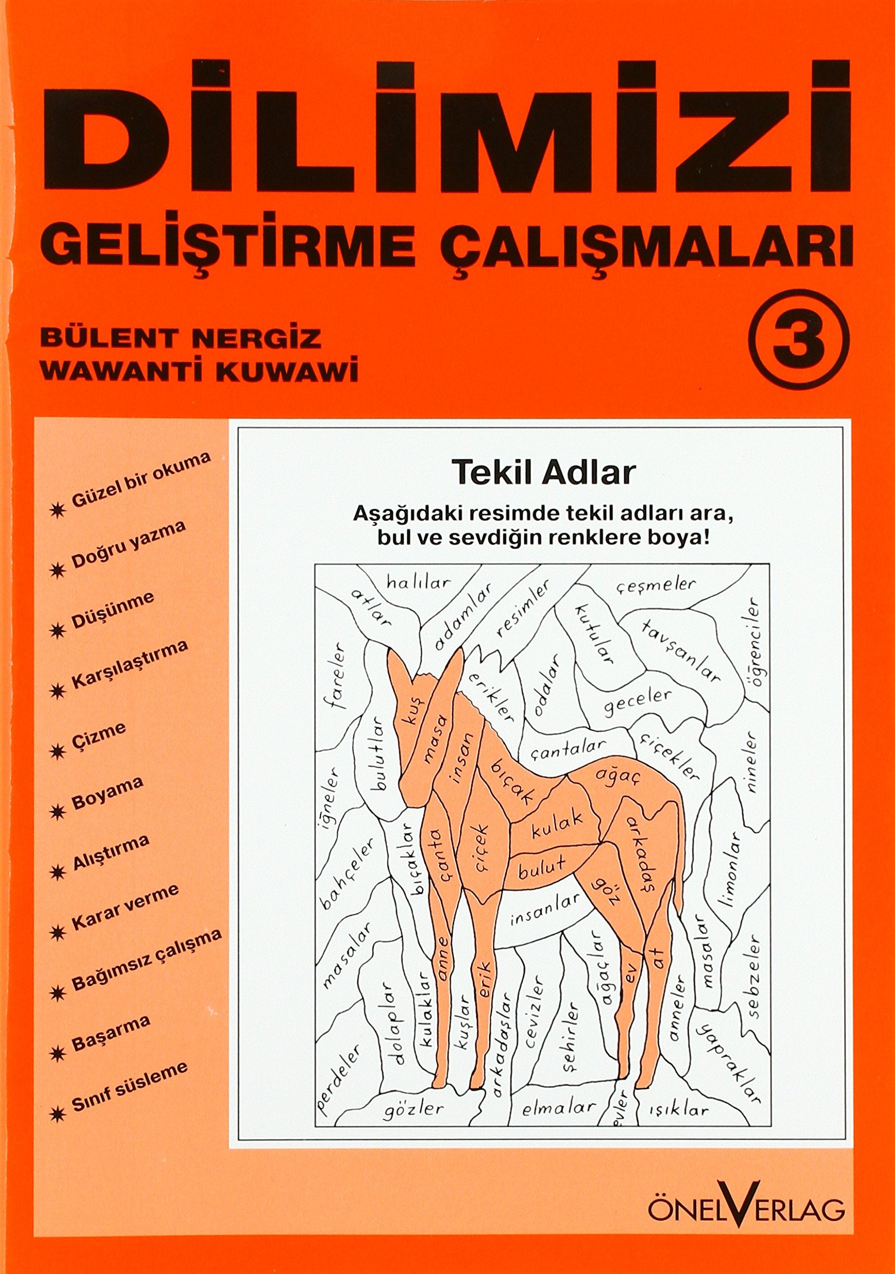 Dilimizi Gelistirme Calismalari 3. Arbeitsbuch für die Muttersprache 3 Foreign Languages ​​& Dictionaries