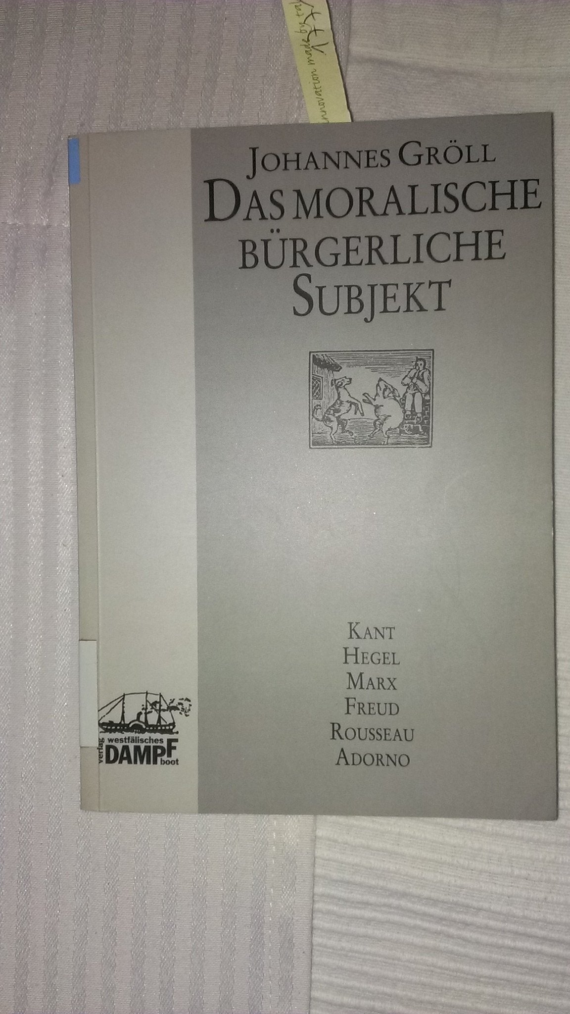 Das moralische bürgerliche Subjekt Philosophy