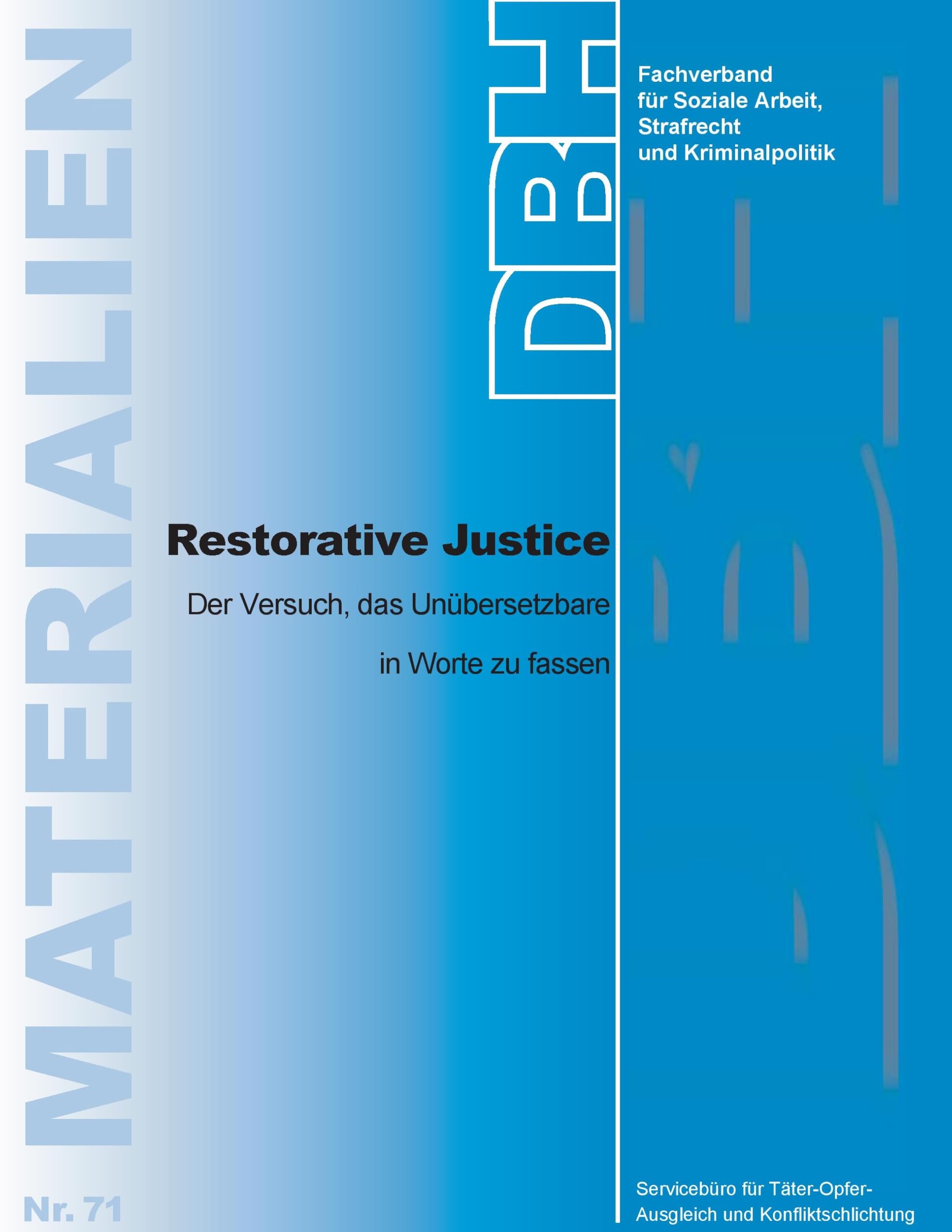 Restorative Justice Law
