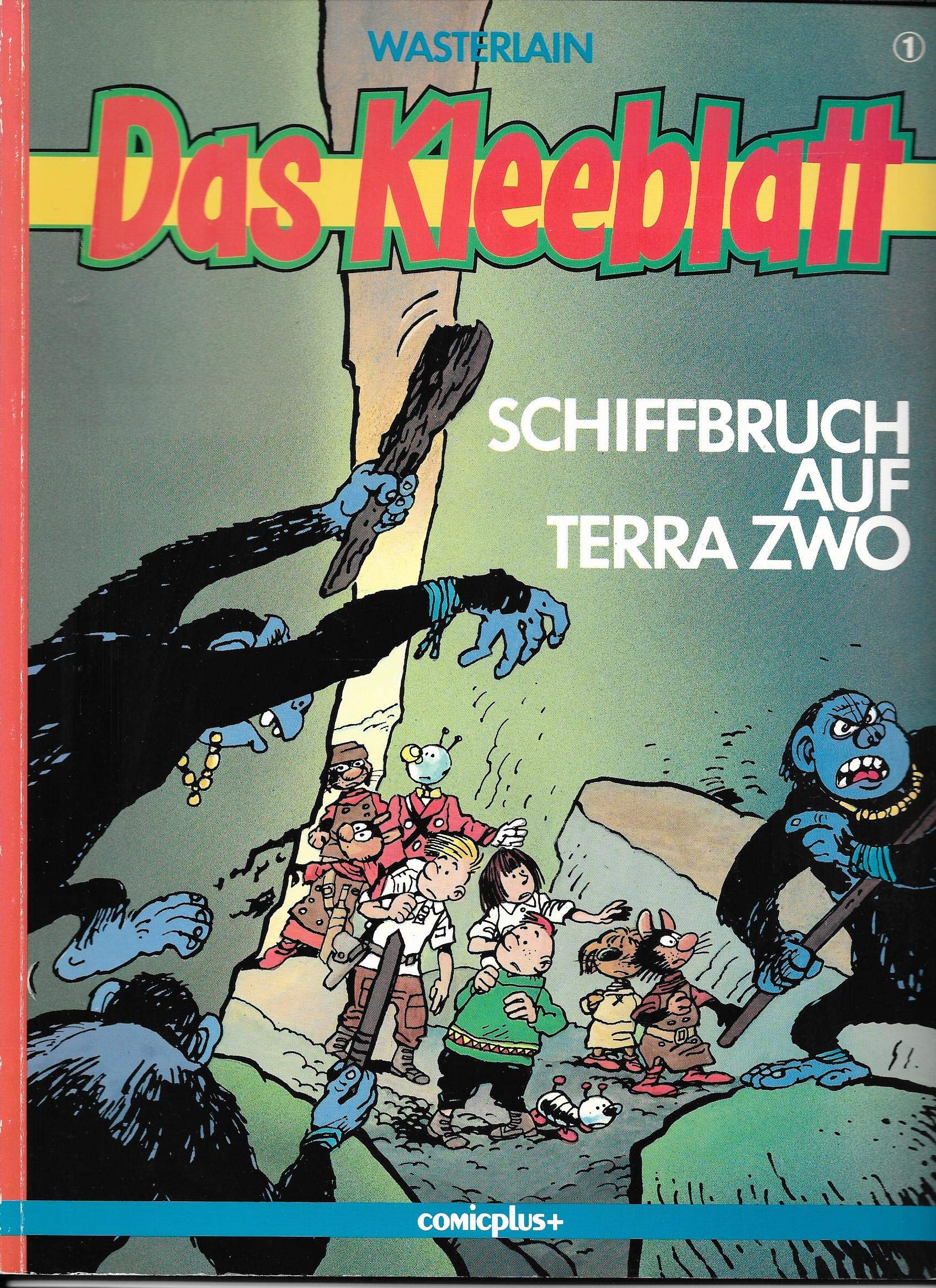 Das Kleeblatt SC 1, Schiffbruch auf Terra Zwo Books