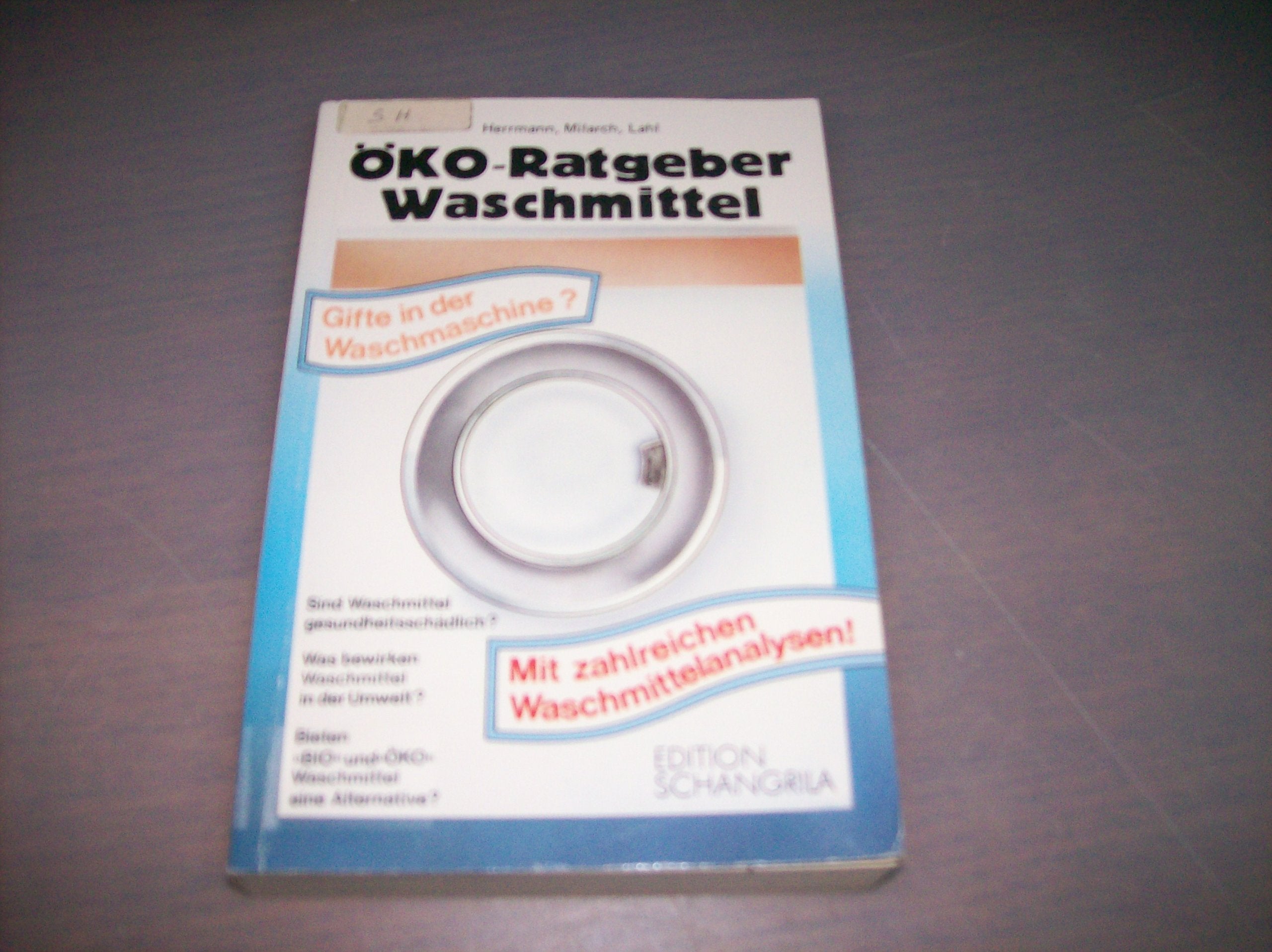 ÖKO - Ratgeber Waschmittel Books