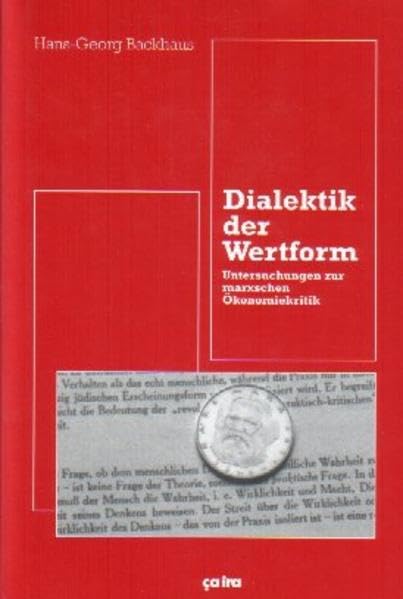 Product Image: Dialektik der Wertform