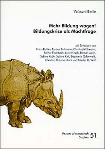 Mehr Bildung wagen!: Bildungskrise als Machtfrage Education & Training