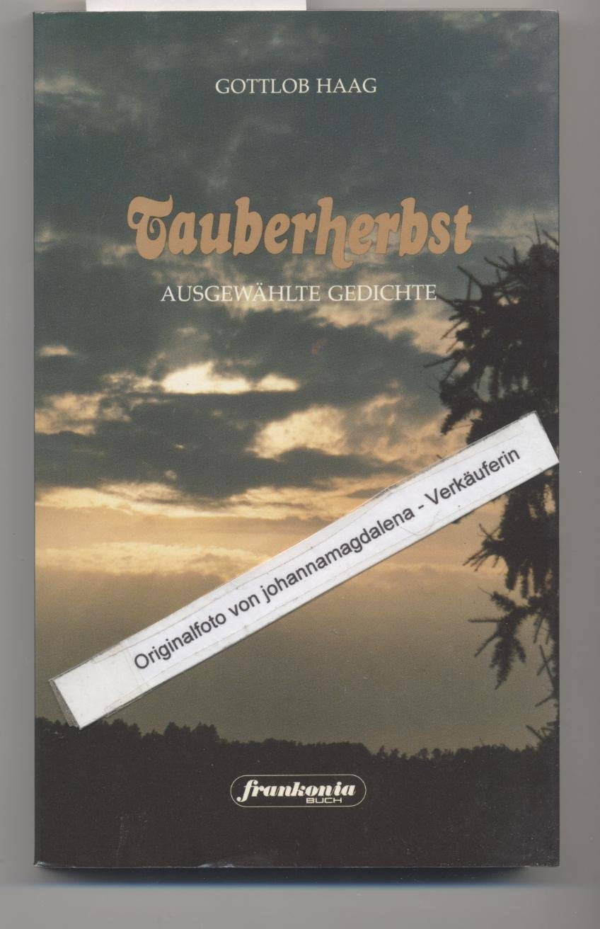 Tauberherbst. Ausgewählte Gedichte Books