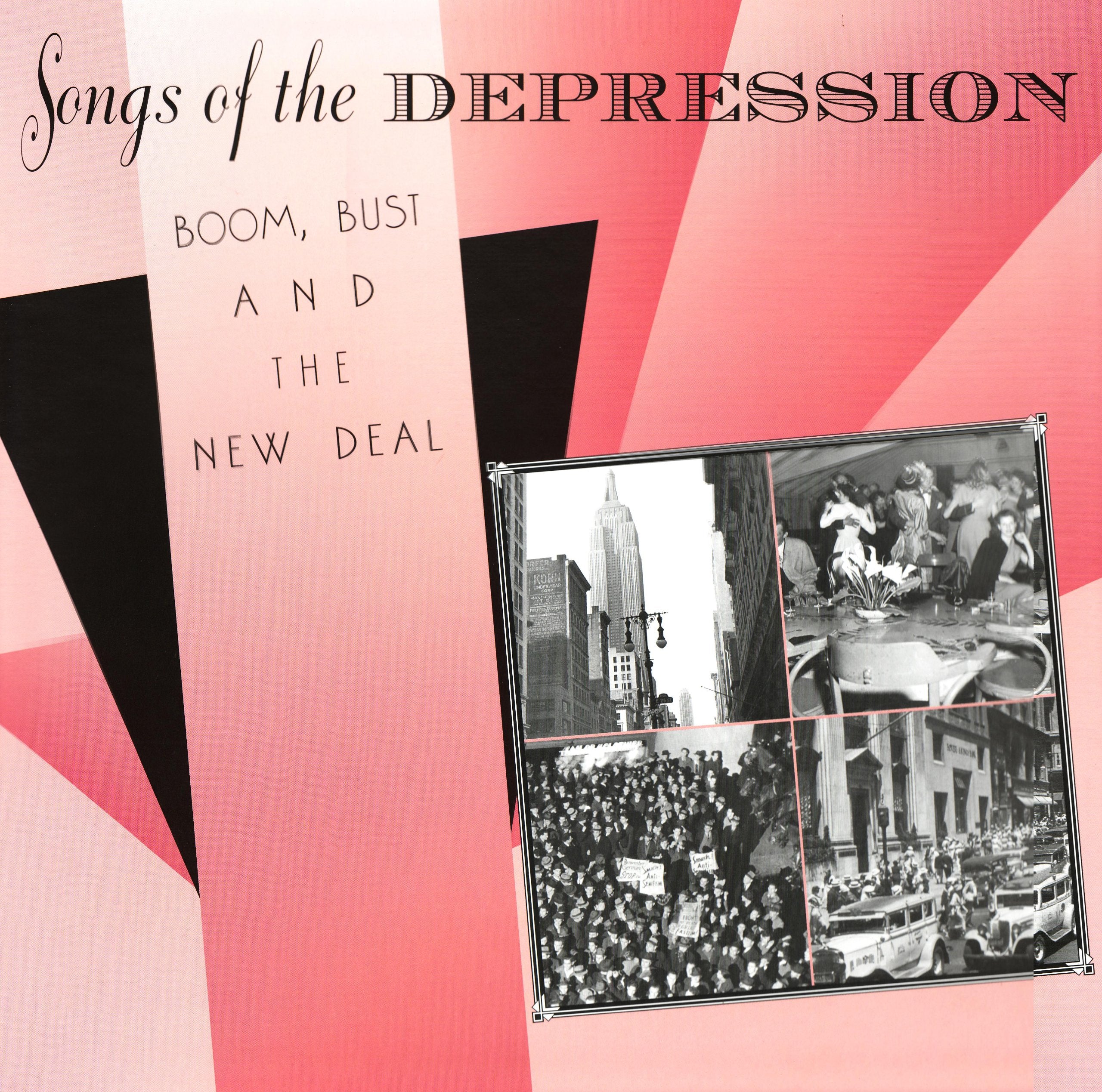Songs of the Depression: Boom, Bust and the New Deal: Boom, Bust and the New Deal. Original-78er Platten Arts & Music