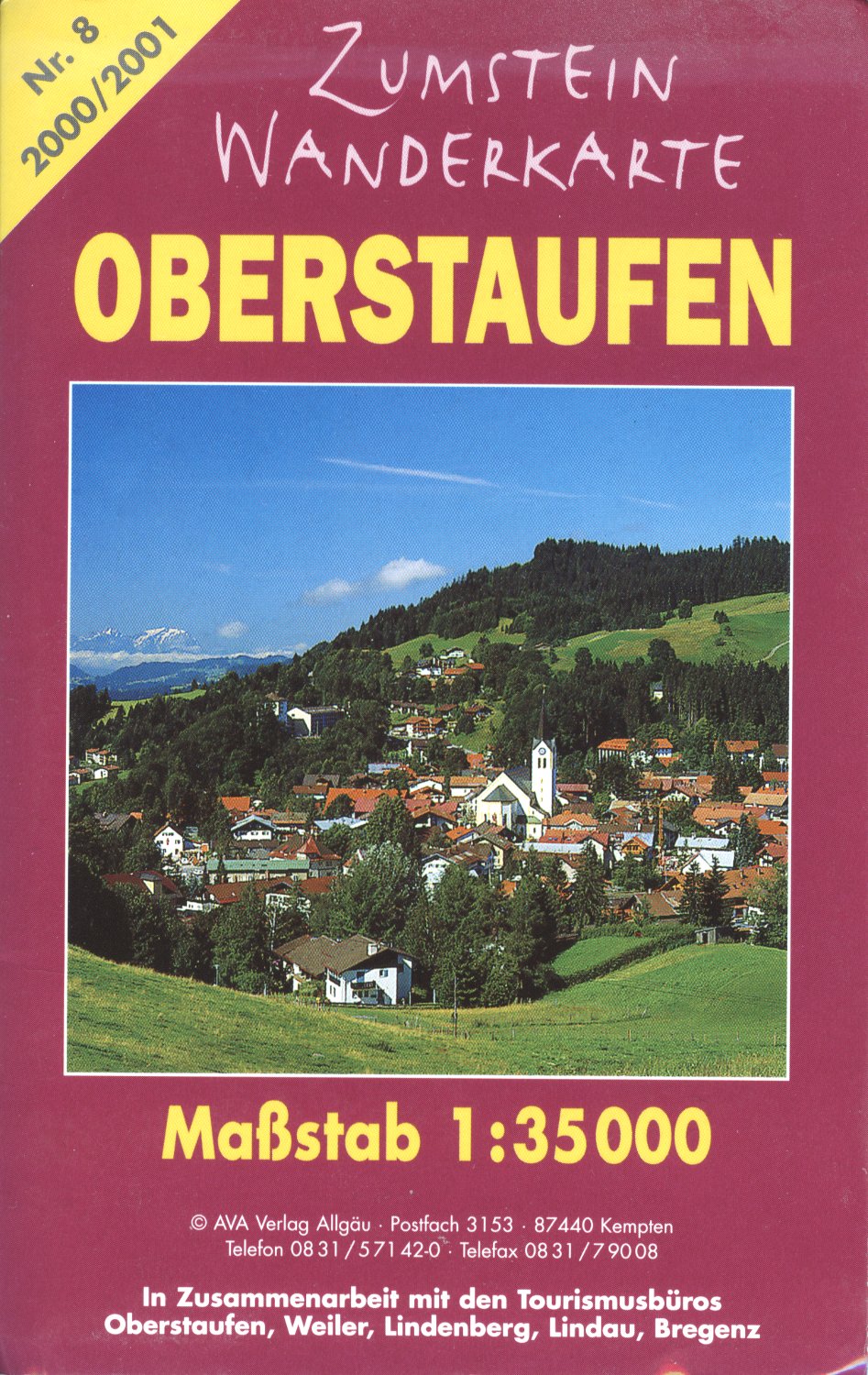 Oberstaufen/Westallgäu (incl. Bregenzerwald + Lindau mit Bregenzer Bucht): 1:35000 Film, Art & Culture