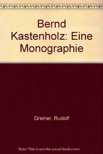 Bernd Kastenholz. Eine Monographie Books