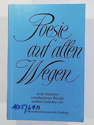 Product Image: Poesie auf allen Wegen