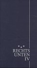 Rechts unten, in 4 Bdn., Bd.4 Fiction Books