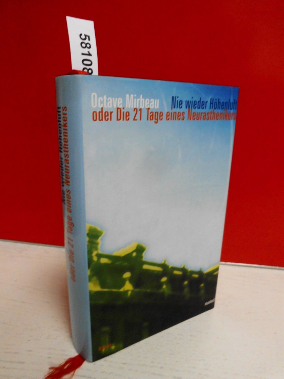 Product Image: Nie wieder Höhenluft oder Die 21 Tage eines Neurasthenikers