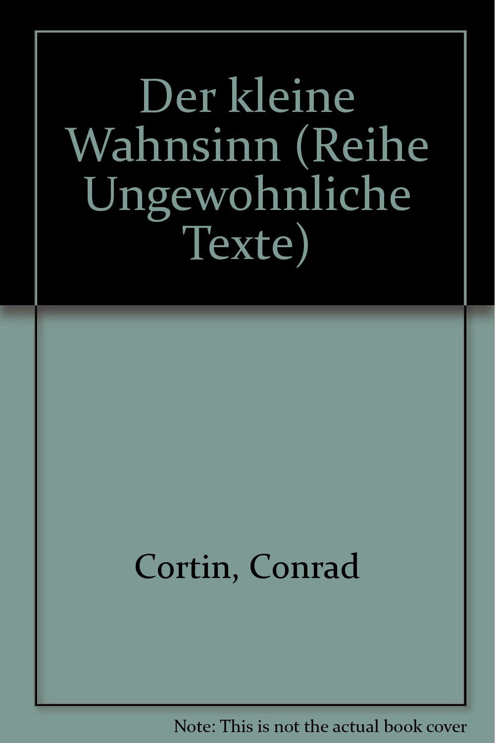 Der kleine Wahnsinn Books