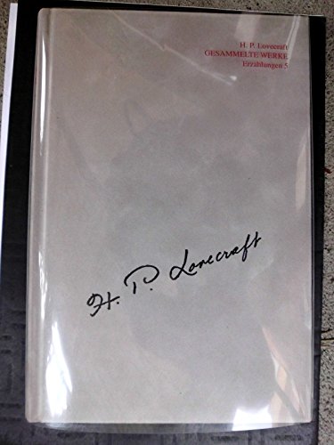 Gesammelte Werke - H.P. Lovecraft / Werkgruppe 1: Erzählungen Books
