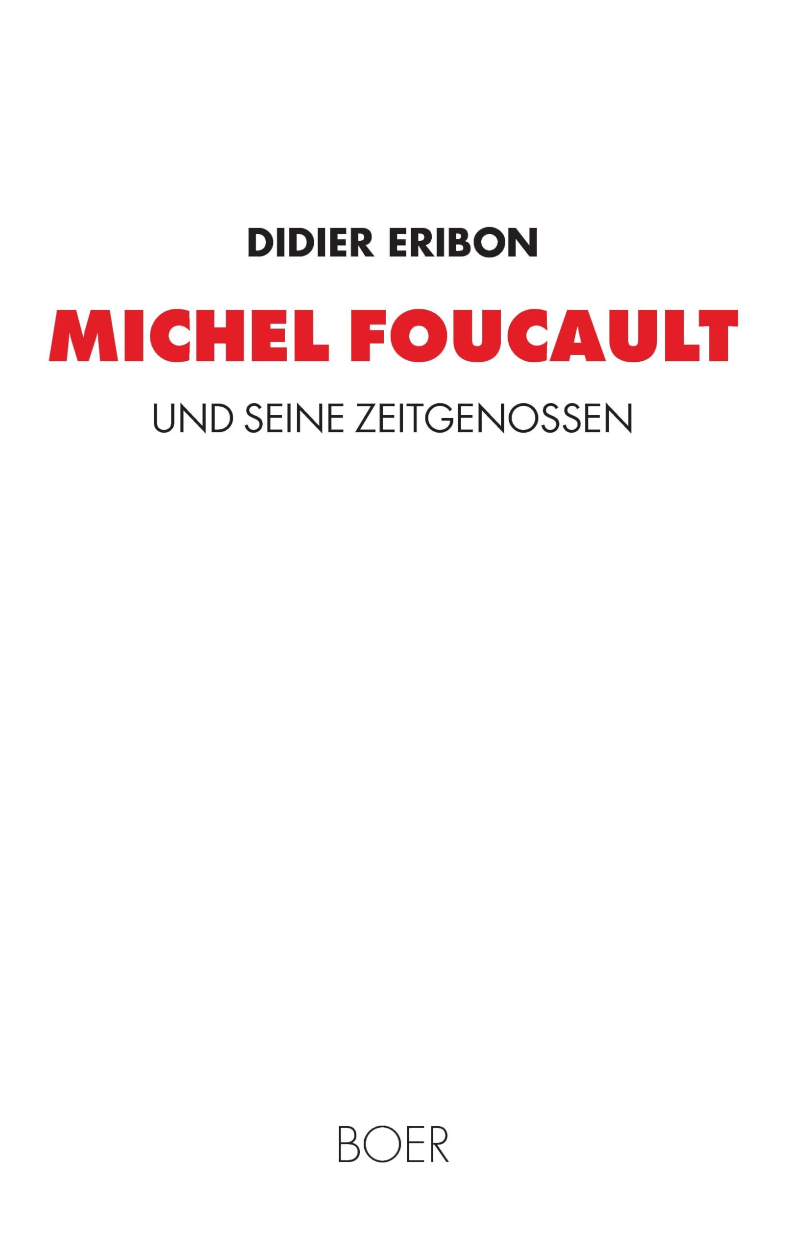 Foucault und seine Zeitgenossen Philosophy