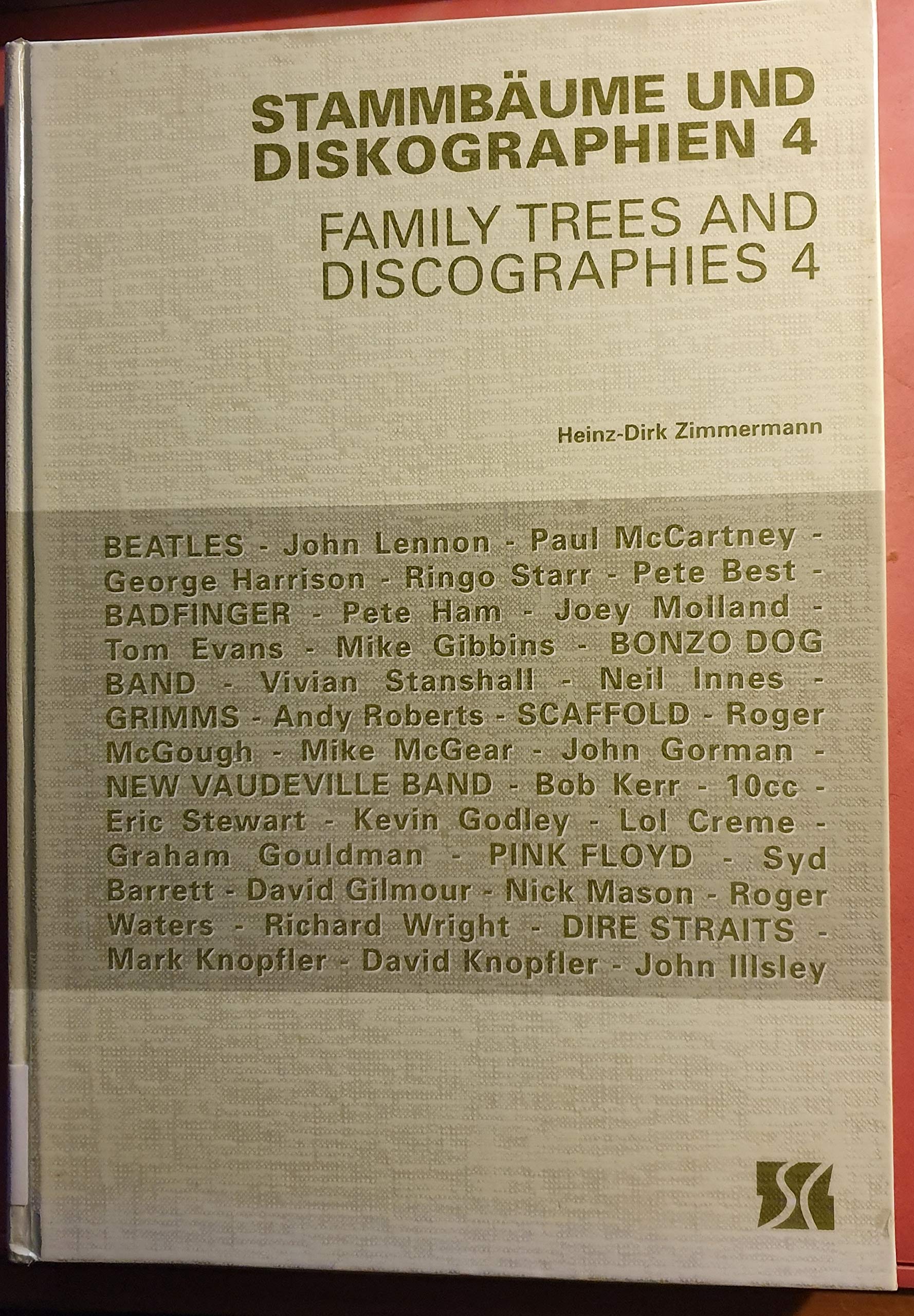 Stammbäume und Diskographien /Family Trees and Discographies: Stammbäume & Diskographien, Bd.4 Arts & Music