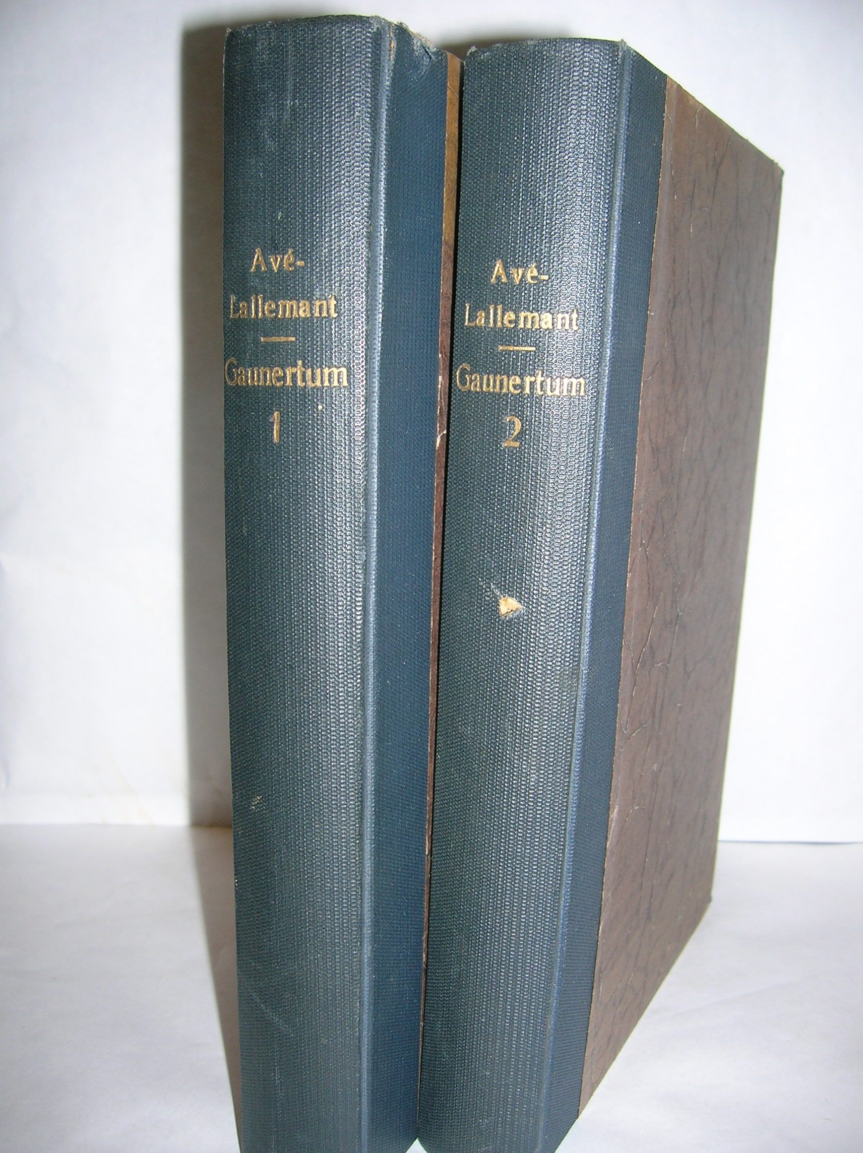Das deutsche Gaunertum Law