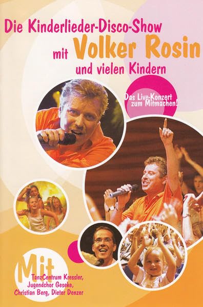 Die Kinderlieder Disco Show: Kinderlieder zum Mitmachen von Volker Rosin auf DVD Films
