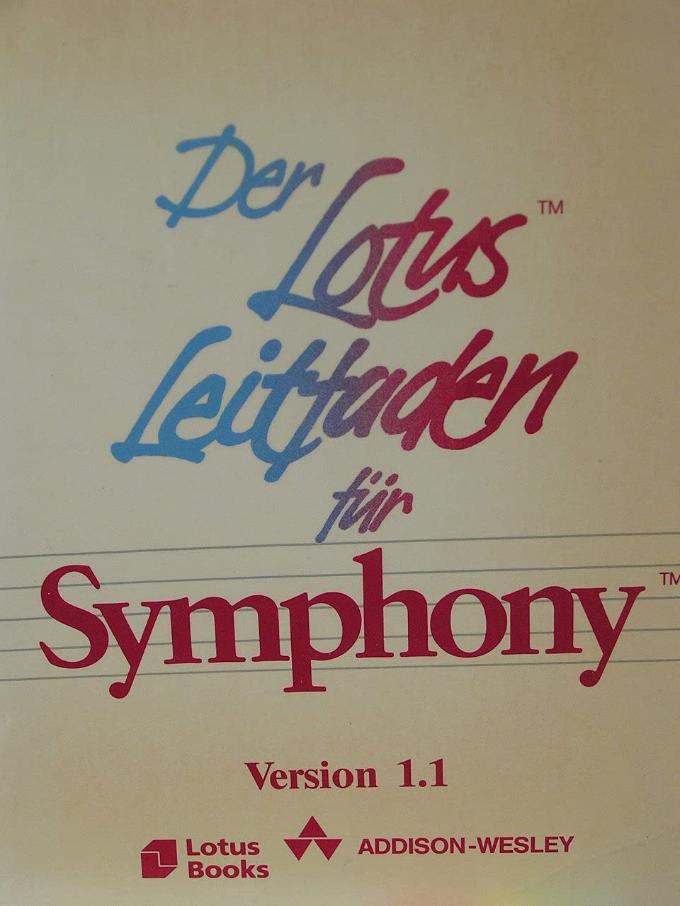 Der Lotus Leitfaden für Symphony Version 1.1 Books