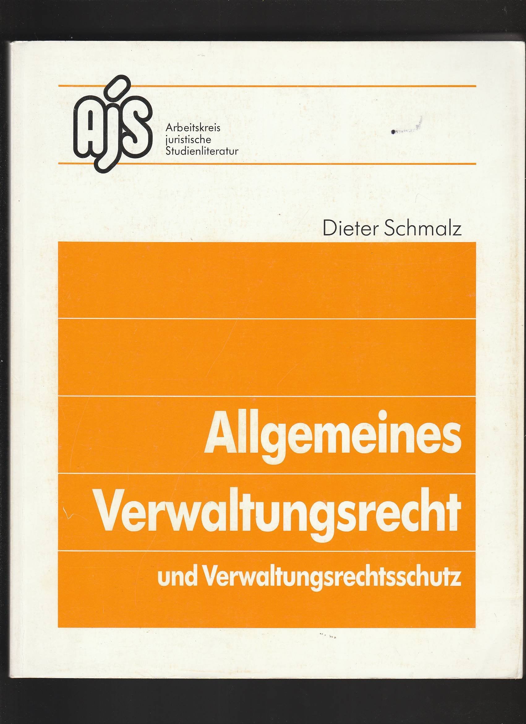 Allgemeines Verwaltungsrecht und Verwaltungsrechtsschutz Books