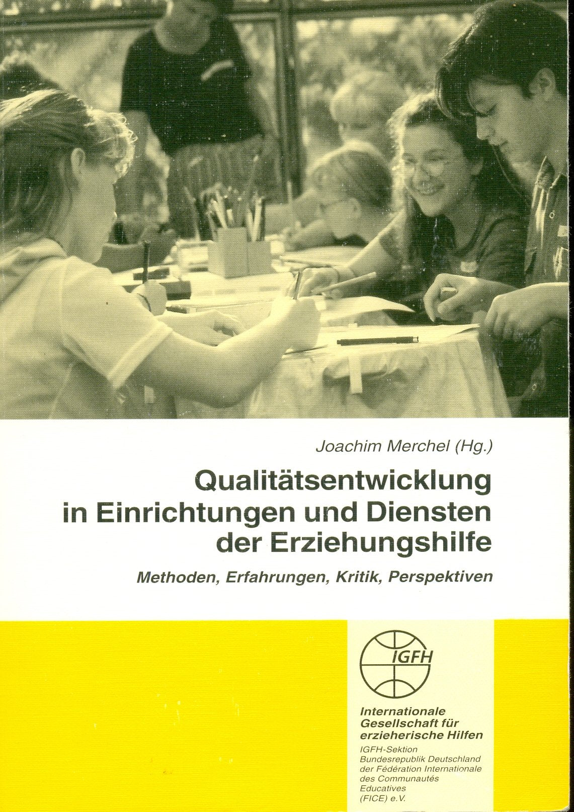 Qualitätsentwicklung in Einrichtungen und Diensten der Erziehungshilfe: Methoden, Erfahrungen, Kritik, Perspektiven (Reihe Grundsatzfragen / Gelbe Schriftenreihe) Social Sciences