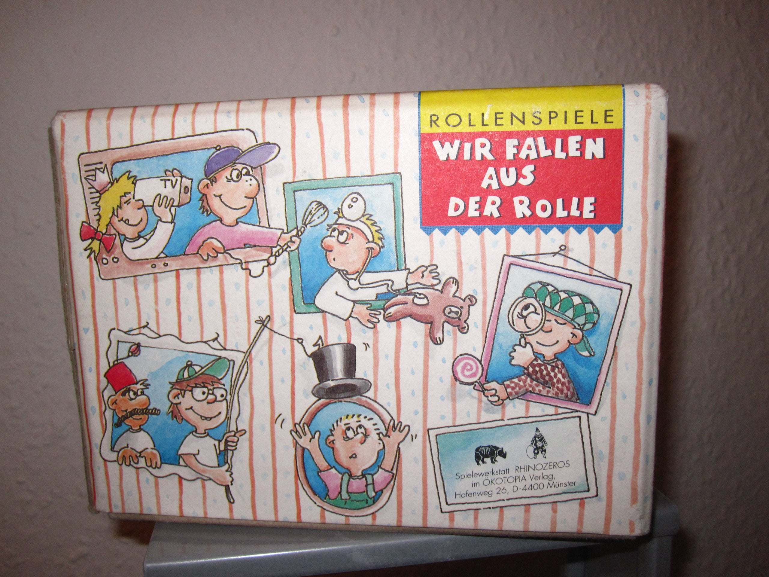 Wir fallen aus der Rolle: Rollenspielkartei für Kinder ab 3 Jahren Books