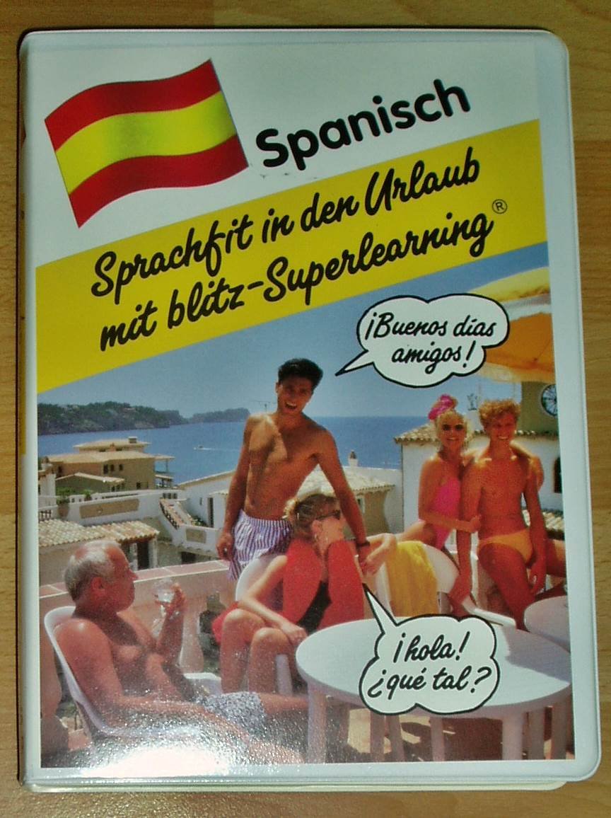 Sprachfit in den Urlaub mit blitz-Superlearning, Cassetten u. Lehrbücher, Spanisch, 4 Cassetten u. Lehrbuch Books