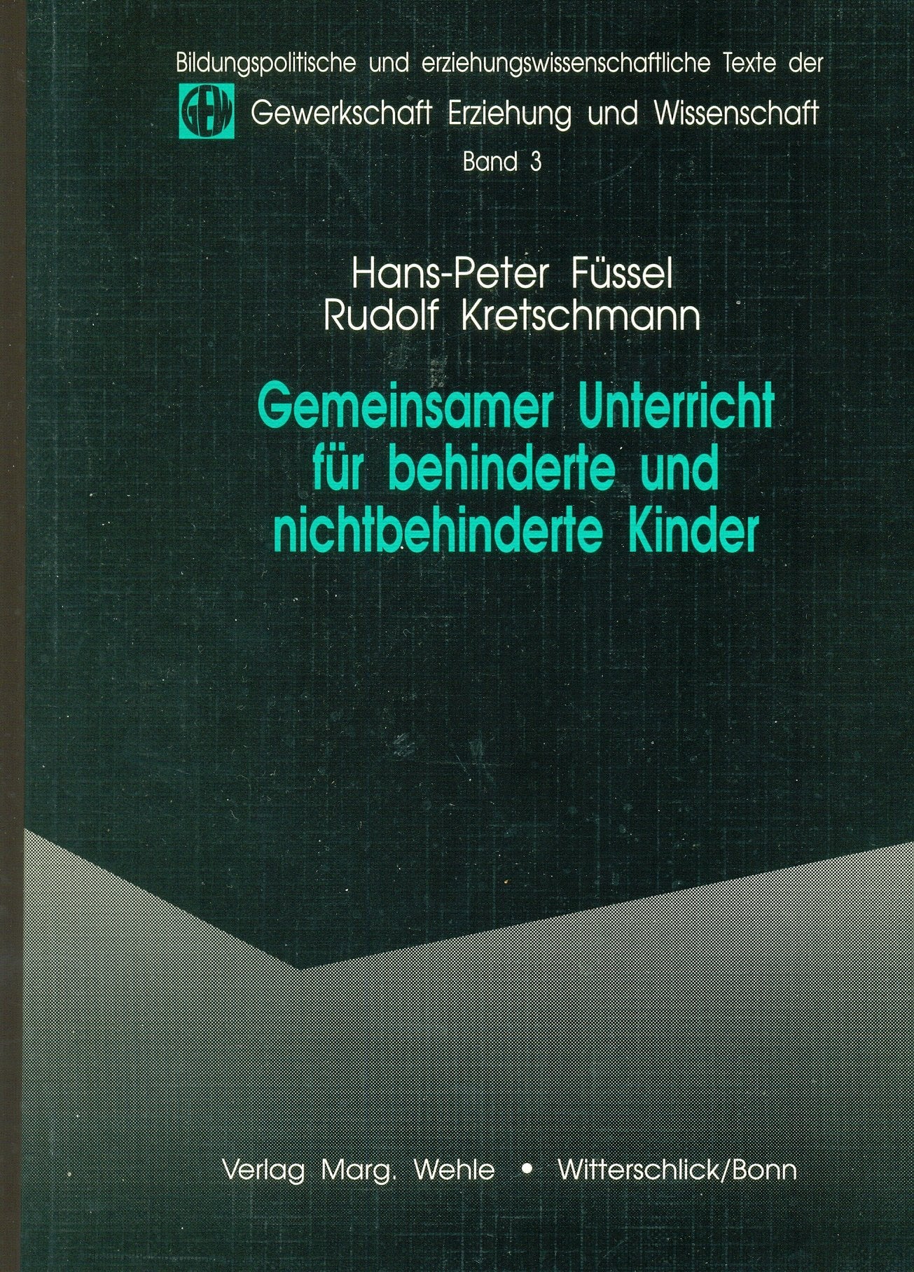 Gemeinsamer Unterricht für behinderte und nichtbehinderte Kinder. Pädagogische und juristische Voraussetzungen Books